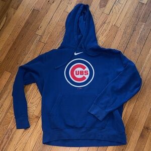 Nike Royal Blue Cubs Pullover Hoodie